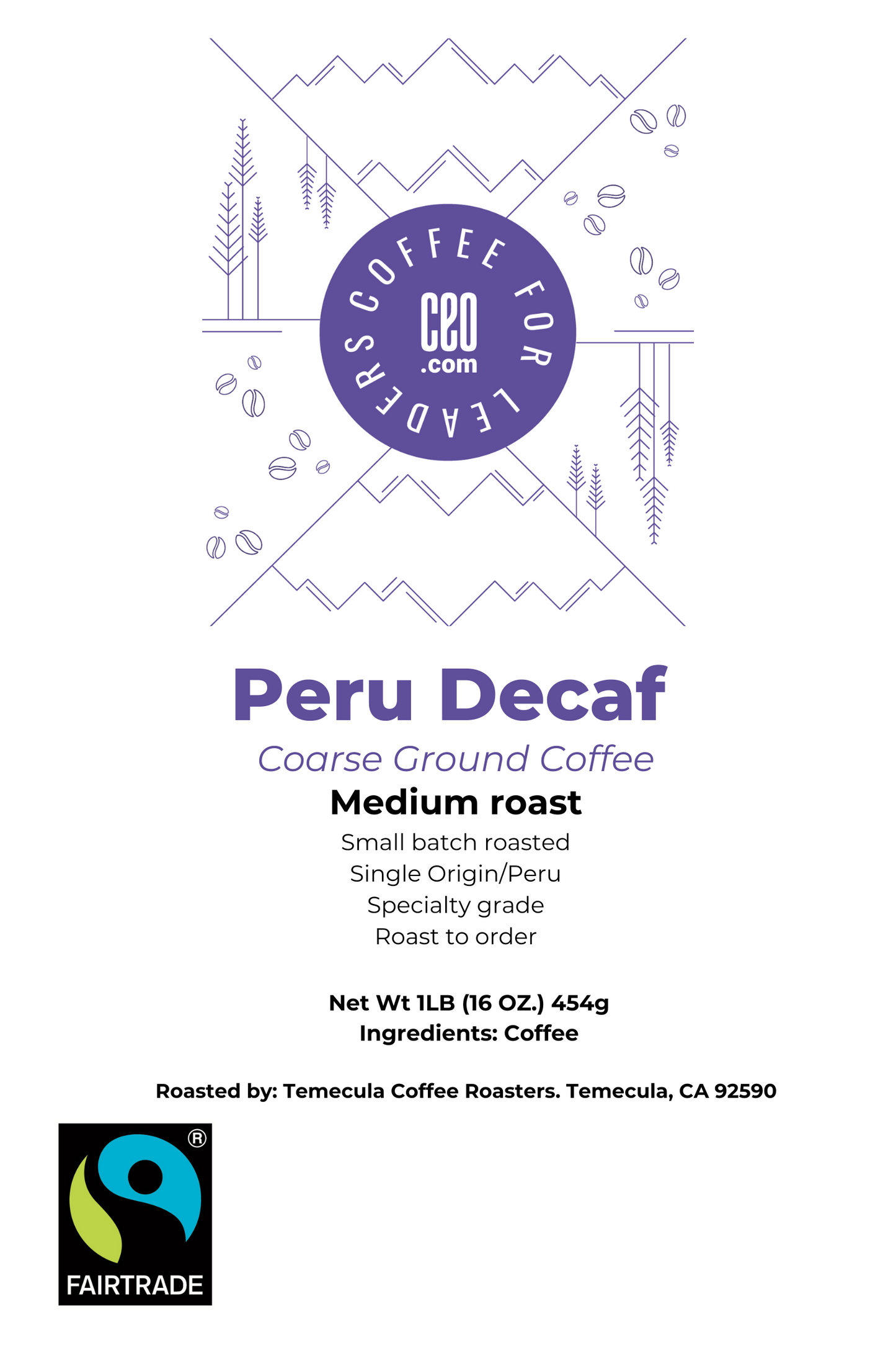 Fairtrade Peru Decaf