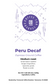 Peru Decaf